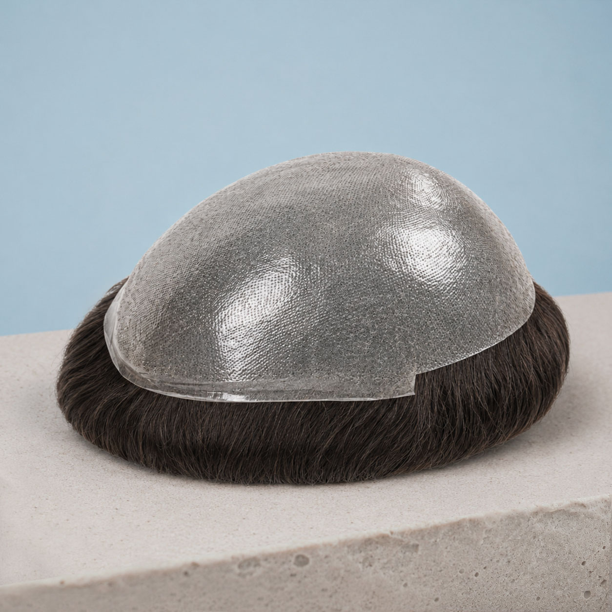 Bruce + Complément capillaire 0,06 mm 120% 19 Bruce complément capillaire solution contre la perte de cheveux calvitie postiche homme