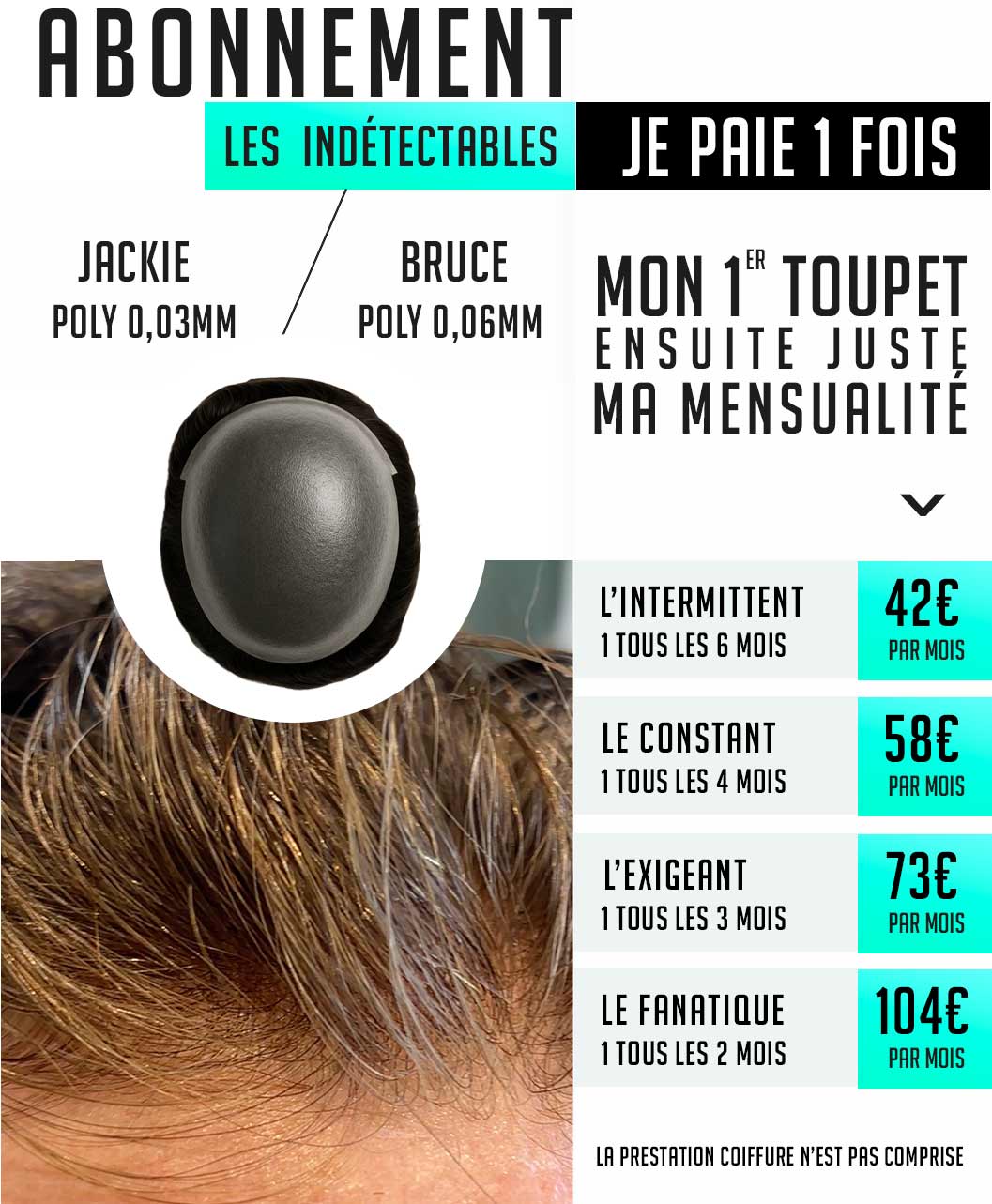 abonnement de compléments capillaires