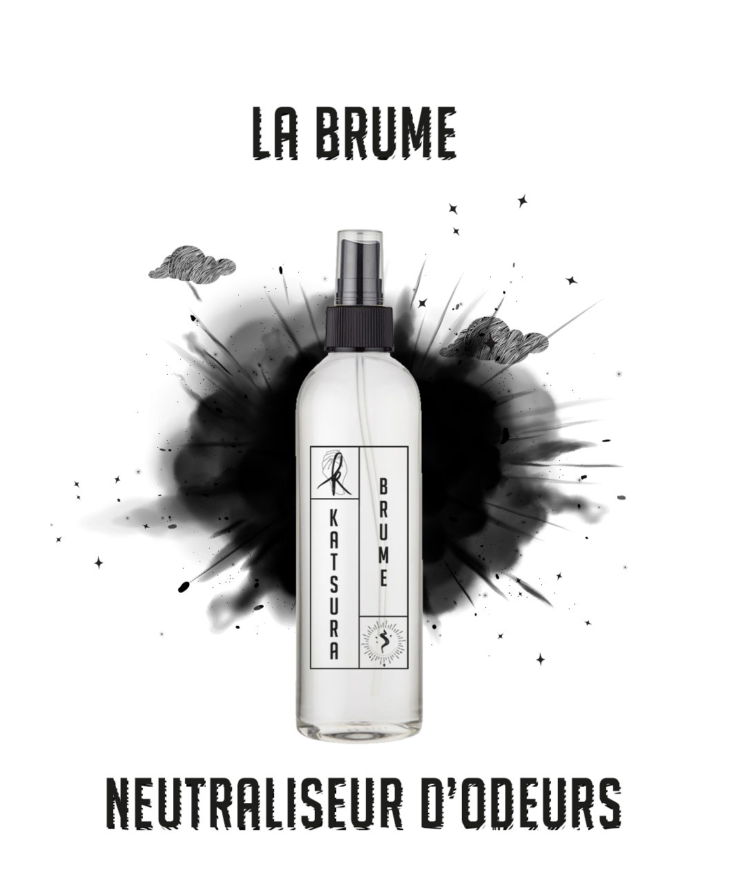 Brume - Neutraliseur d'odeurs - KATSURA Hair N Stylist Selection !