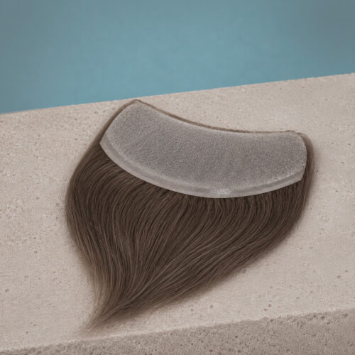 patch frontal petit complément capillaire solution contre la perte de cheveux calvitie postiche homme