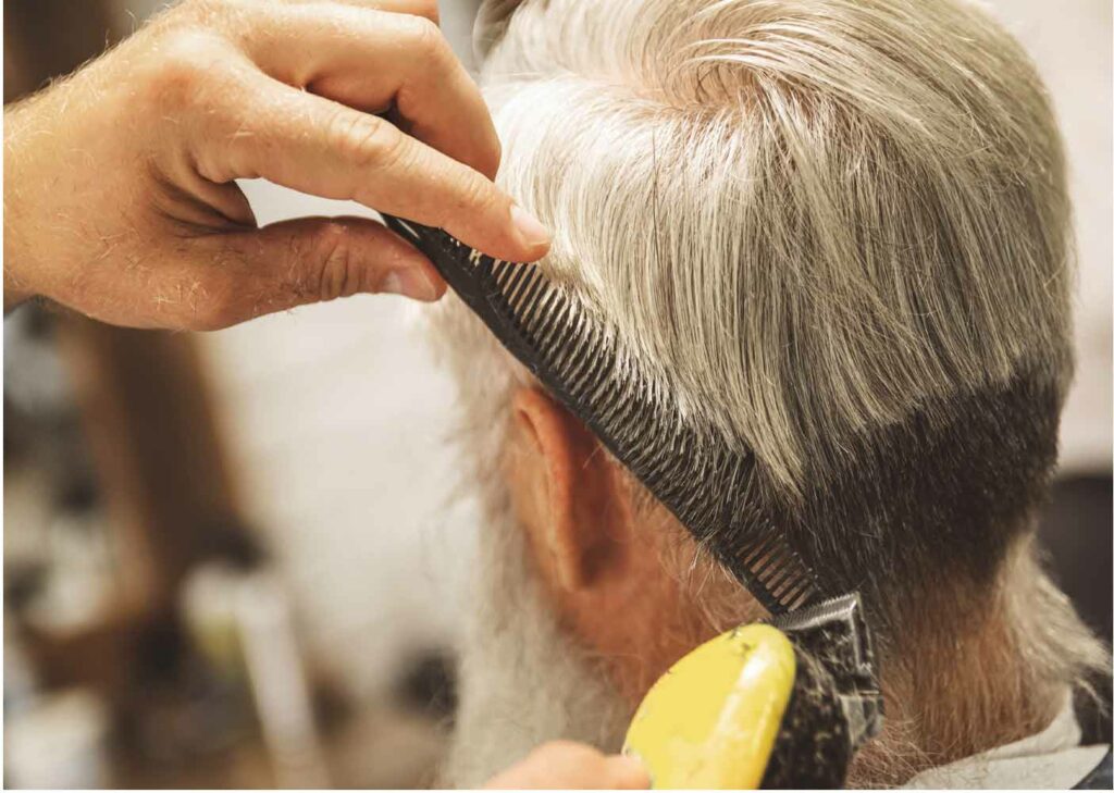 coupe de cheveux homme senior
