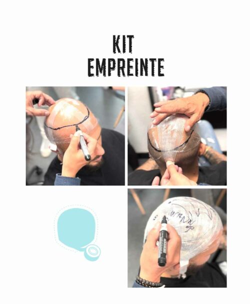 kit produits pour découpe de complément capillaire