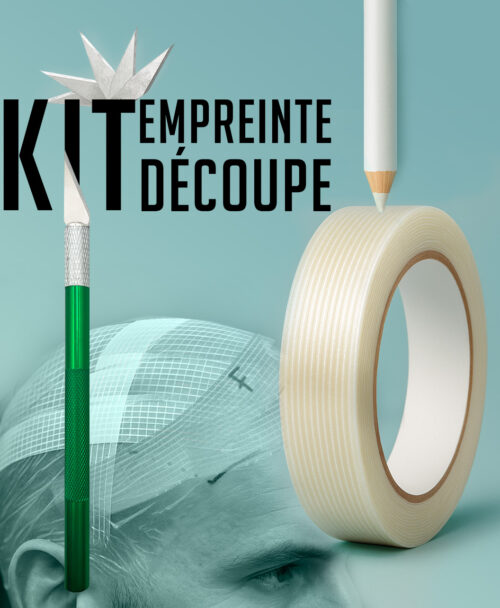 kit empreinte prothese capillaire
