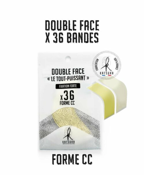 bandes adhésives double face pour perruques et prothèses capillaire