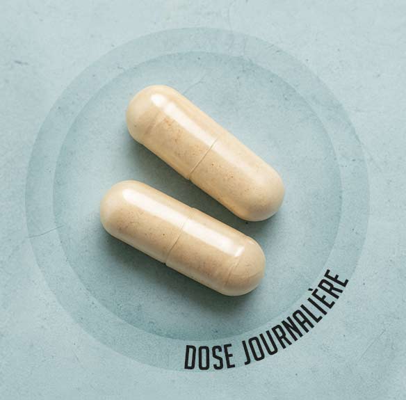 gelule_dose_journaliere SERENITY CAPILLAIRE - Pack 3 flacons - Cure de 6 mois gelule dose journaliere