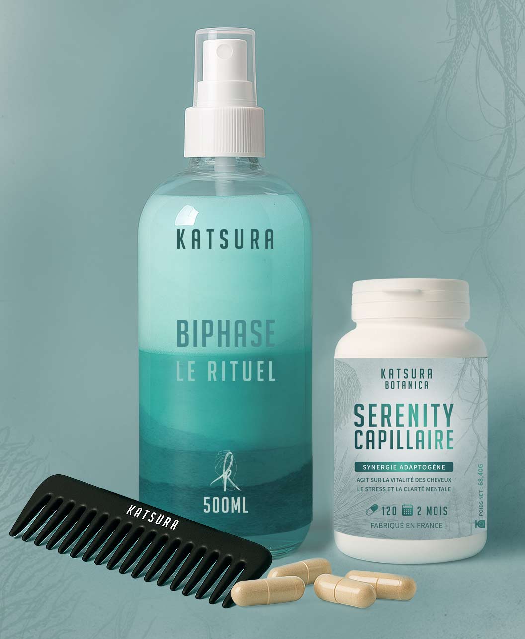 pack katsura care pour prendre soin de ses cheveux et de son mental