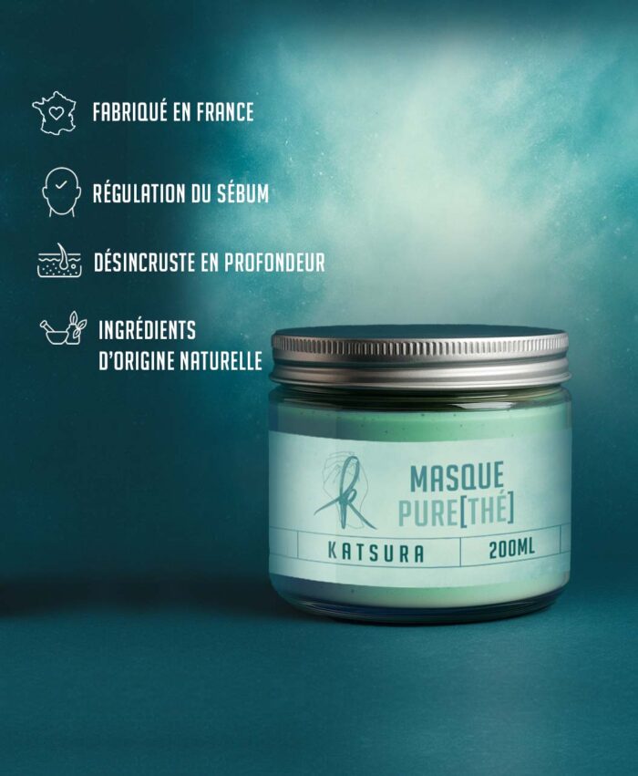 masque purethé pour le cuir chevelu
