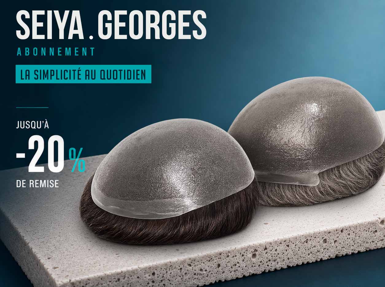 Prothèse capillaire homme : quel prix en 2025 ? ABONNEMENT SEIYA GEORGES