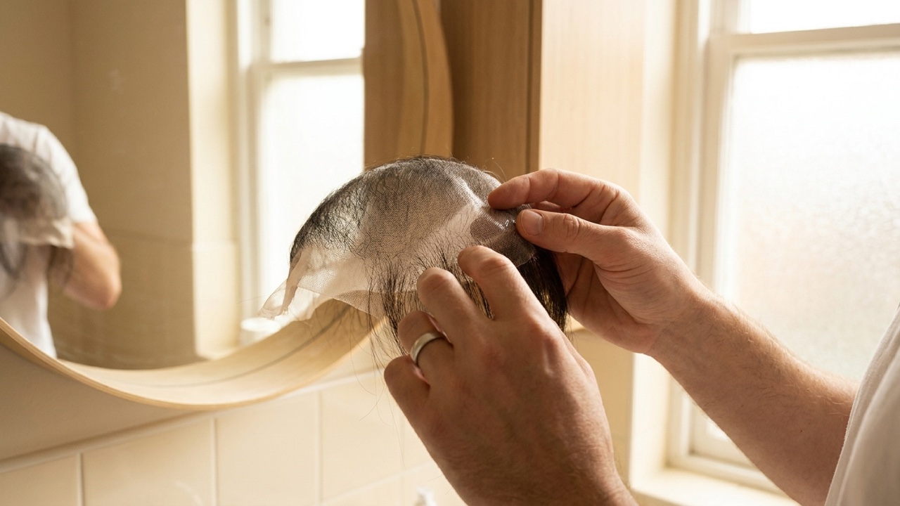 Pose prothèse capillaire homme : le guide étape par étape Comment poser une prothese capillaire homme
